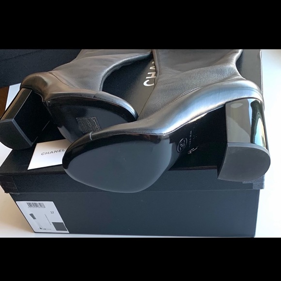 CHANEL Over The Knee Boots - Picture 2 of 2